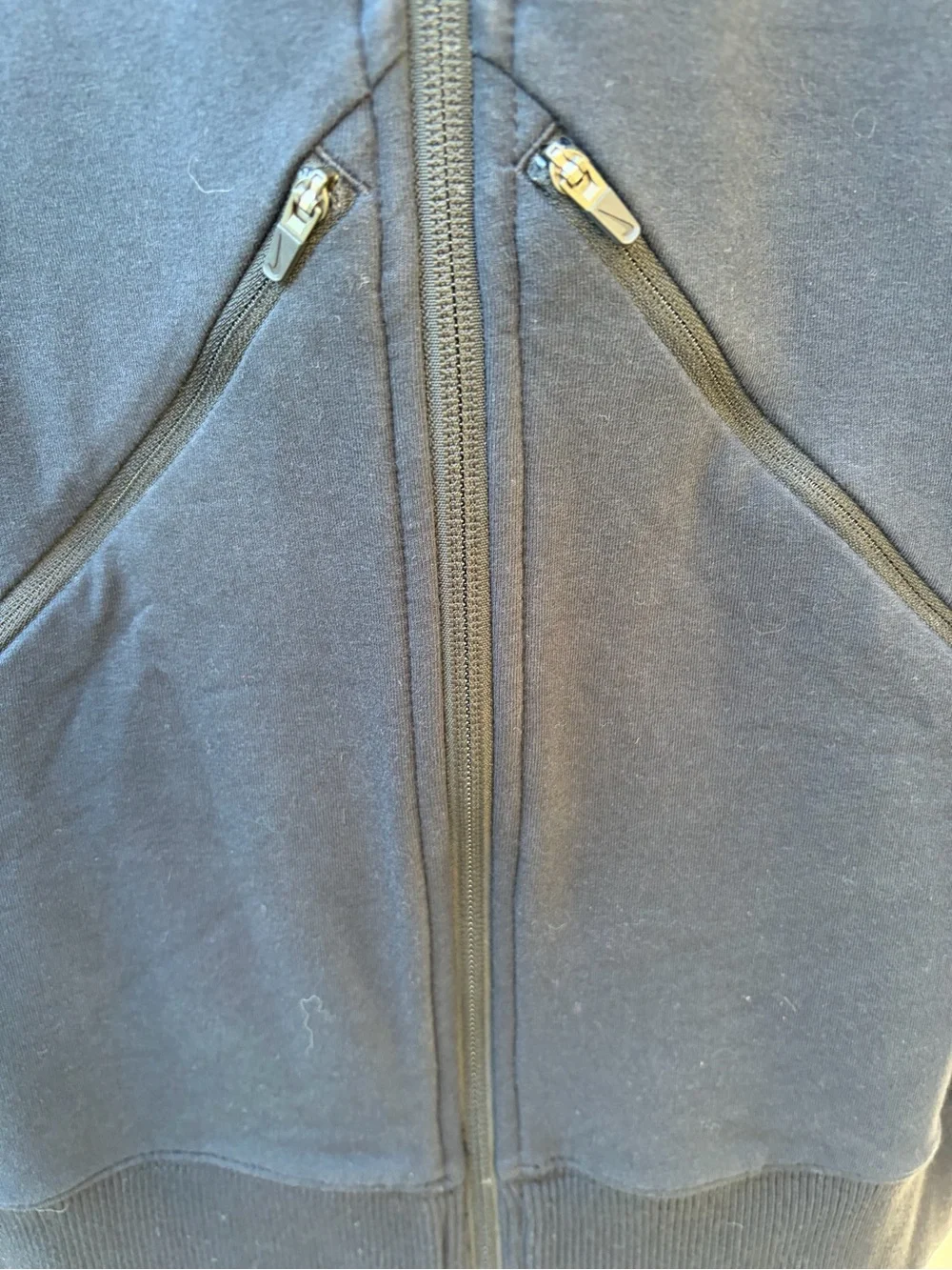 Nike Women’s Black Full-Zip Hooded Jacket